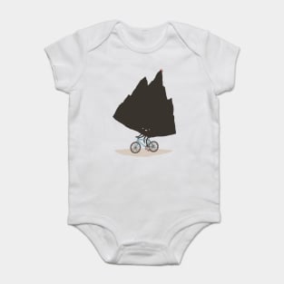 Mountain Biking Baby Bodysuit